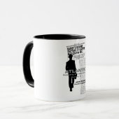 Mug "Tasse Noir de film des tueurs" (Devant gauche)