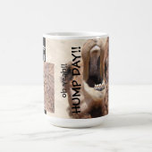 Mug Tasse, noir et Tan de café drôle de JOURNÉE EN (Centre)