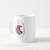 Mug Tasse, Parti constitutionnel, Aigle, ovale (Devant gauche)
