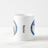 Mug Tasse, personnalisée et logo de délivrance de (Centre)