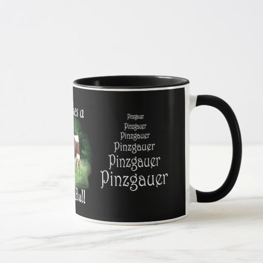 Mug Tasse-personnaliser de PinzBlkHdl (Droite)