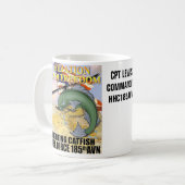 MUG TASSE, POISSON-CHAT DE COMBAT (Devant gauche)