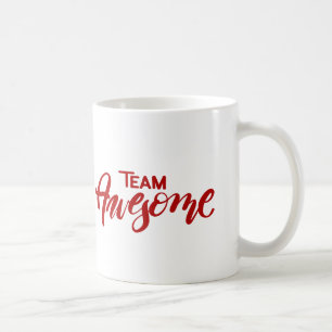 Mug Tasse-Rouge impressionnant d'équipe