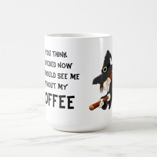 Mug Tasse/sorcière de Halloween (Centre)