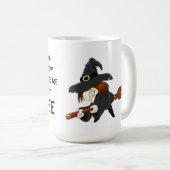 Mug Tasse/sorcière de Halloween (Devant droit)