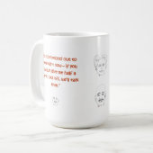 Mug Tasse/tasse de rapport (Devant gauche)