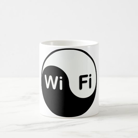 Mug Tasse/tasse de Yin Yang Wi-Fi (Centre)
