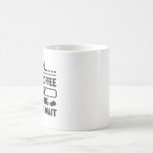 Mug Tasse/tee drôle de chargement de café de papa - Mu (Centre)