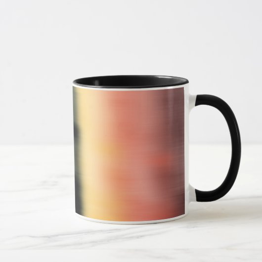 Mug Tasse, Tie Dye Numérique (Droite)