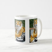Mug Tasse, TIGRE bourré (Devant droit)