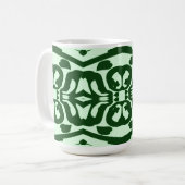 Mug Tasse, une conception créative de couleur verte cl (Devant gauche)