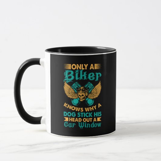 Mug Tasse voor motorliefhebbers Mok (Links)