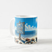 Mug tassecadeaujohnau bord de la mer (Devant gauche)