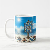 Mug tassecadeaujohnau bord de la mer (Gauche)