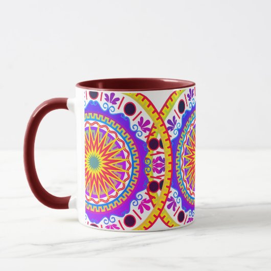 Mug tasseDArtmandala (Gauche)
