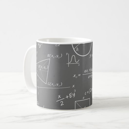 Mug TasseDeMaths (Devant gauche)