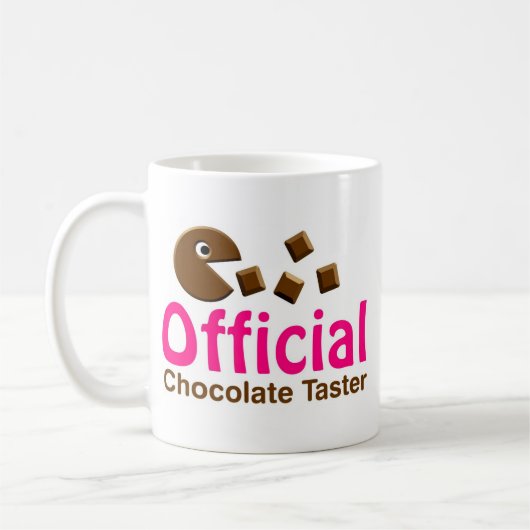 Mug Tasteur de chocolat officiel (Gauche)