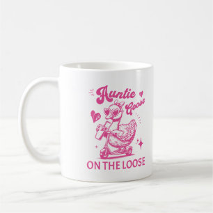 Mug Tatie Oie Déchaînée Graphique de Joli Animal de Fe