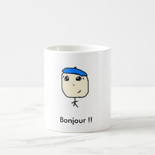 Mug tato franc, Bonjour ! ! (Centre)