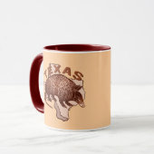 Mug Tatou du Texas (Devant gauche)