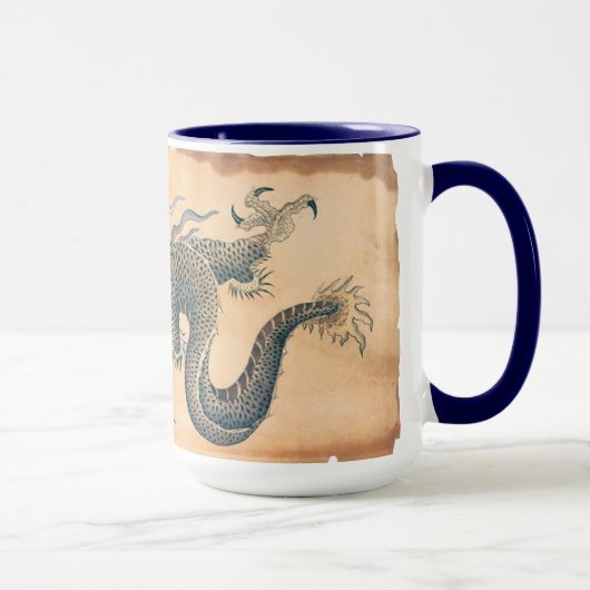 Mug Tatouage Art Dragon Musique (Droite)