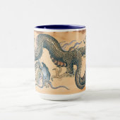 Mug Tatouage Art Dragon Musique (Centre)