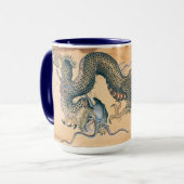 Mug Tatouage Art Dragon Musique (Devant gauche)