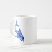 Mug Tatouage bleu requin (Devant gauche)