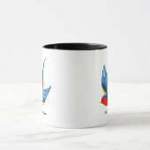Mug Tatouage bleu rouge avale (Centre)