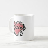 Mug tatouage de coeur de bunco (Devant gauche)