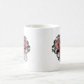 Mug tatouage de coeur de bunco (Centre)