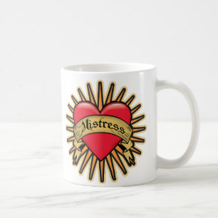 Mug Tatouage de coeur de maîtresse