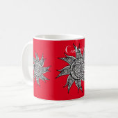 Mug Tatouage de henné Sun Thunder_Cove (Devant gauche)