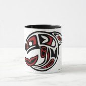 Mug tatouage de poisson tribal (Centre)