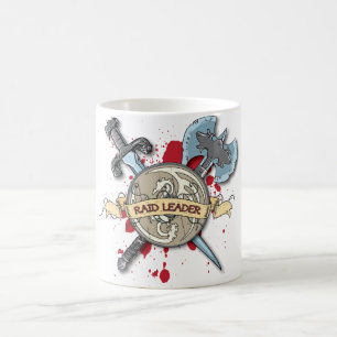 Mug Tatouage du CHEF de RAID - épée, hache, et
