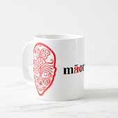 Mug Tatouage maori de visage d'OPUS (Devant gauche)