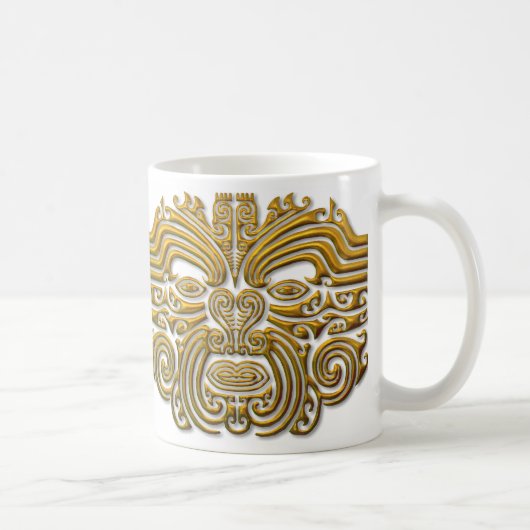 Mug Tatouage Maori - Or (Droite)