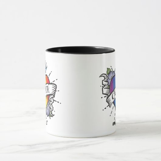 Mug Tatouage Queer Heart (Centre)