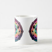 Mug Tatouage Tie Dye Poisson Lune (Centre)