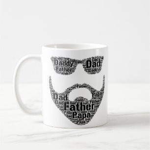 Mug Tatouages de barbe à la rousse masculine