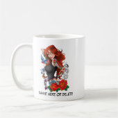 Mug Tatouages de femme rousse (Gauche)