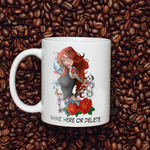 Mug Tatouages de femme rousse
