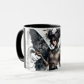 Mug Tatouages et fouet de fées gothiques asiatiques de (Devant gauche)