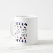 Mug Tatouages pas pour des marins et des prostituées (Devant gauche)