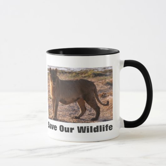 Mug Tau Sauver notre faune (Droite)
