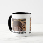 Mug Tau Sauver notre faune (Devant gauche)