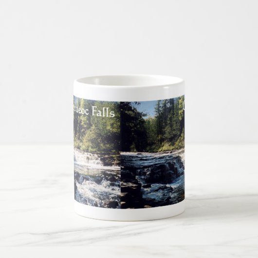 Mug Taupe de Ocqueoc Falls (Centre)