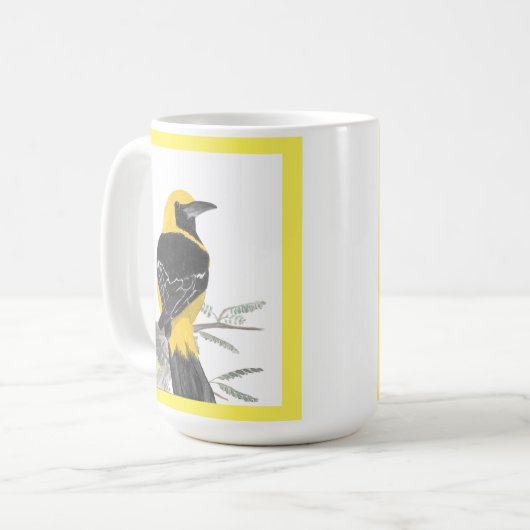 Mug Taupe d'Oriole à capuchon (Devant gauche)