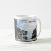 Mug Taupe du phare de Marblehead (Devant droit)