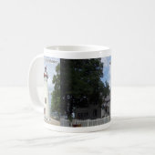 Mug Taupe du phare de Marblehead (Devant gauche)